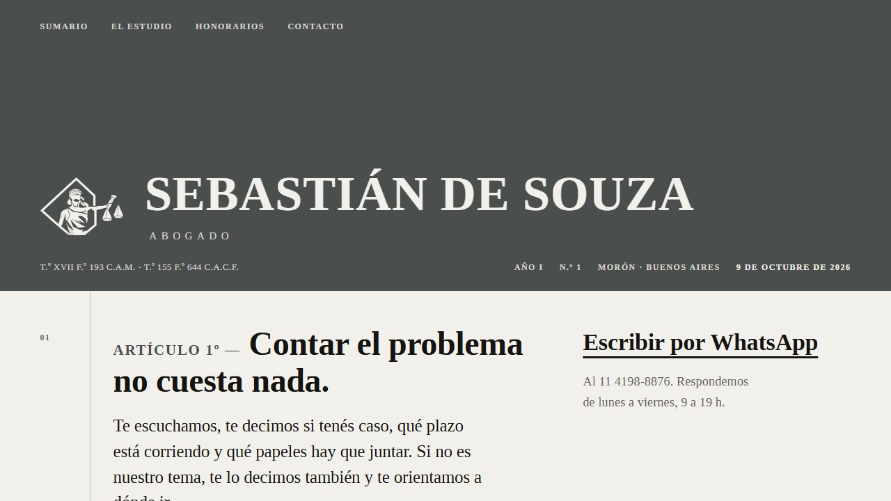 Sebastián De Souza